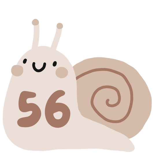 Größenlabel Schnecke