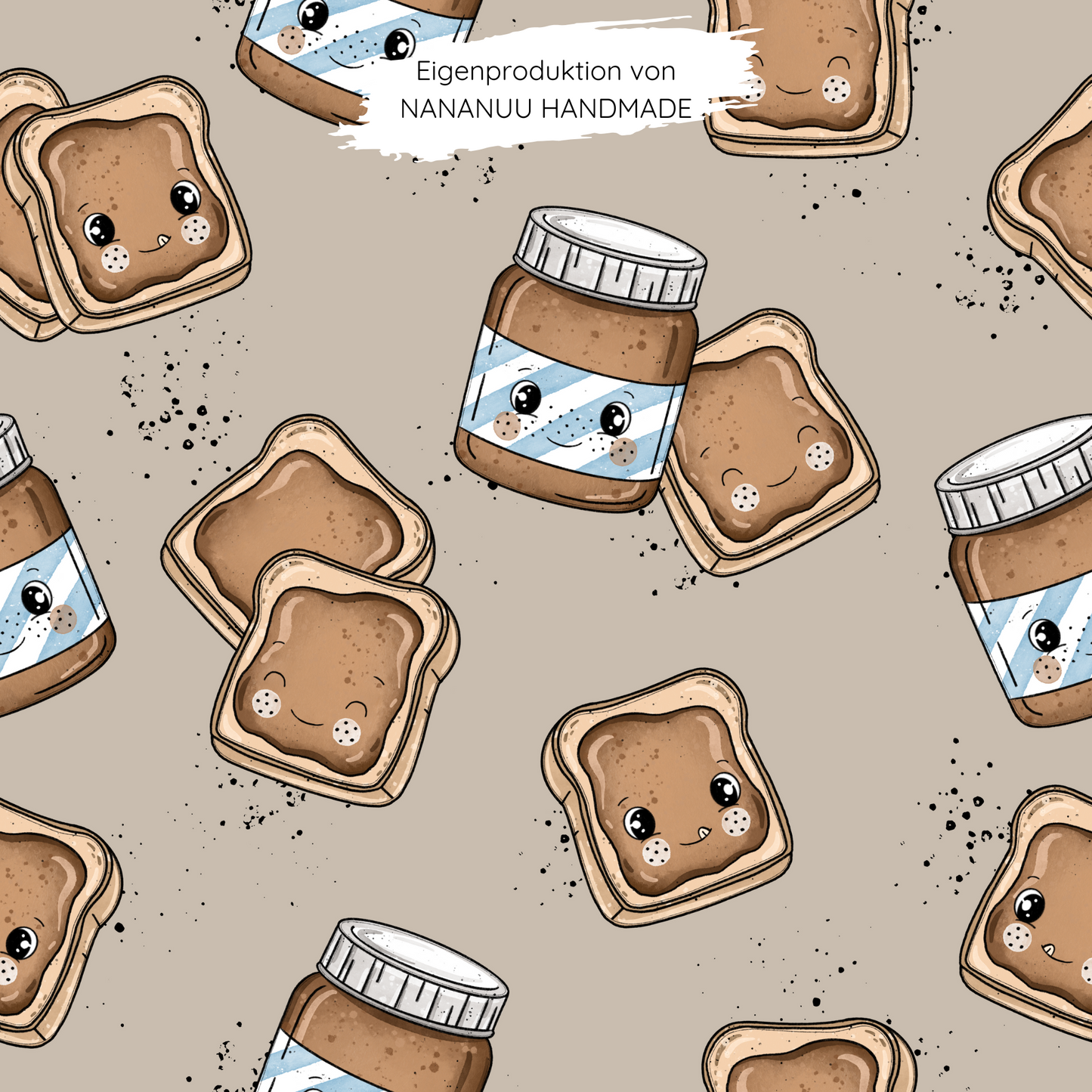 Bio French Terry Schokotoast