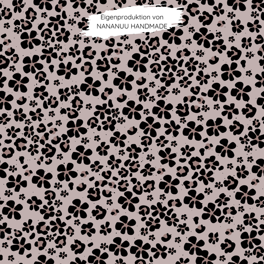 Vorbestellung: Bio Jersey Blumenleo