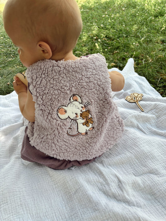 Chenille Patch Maus Vorschule