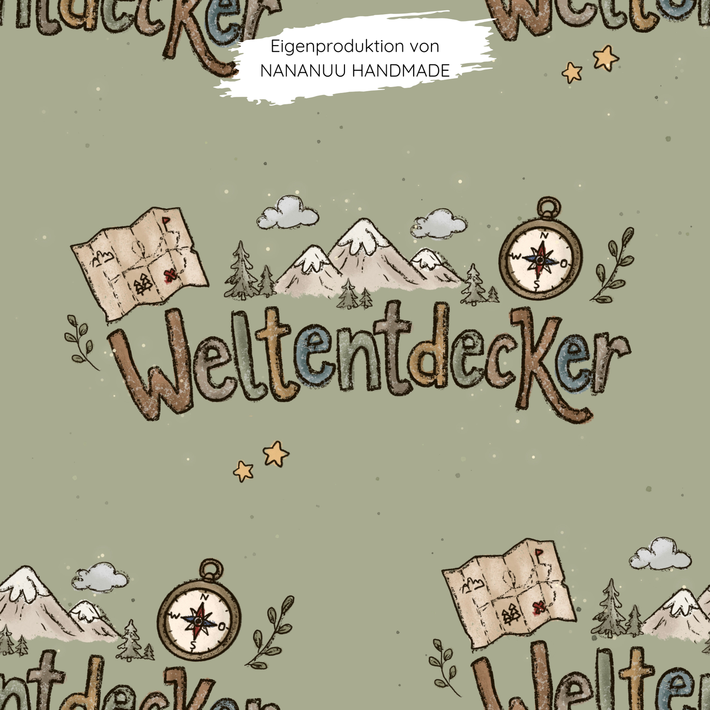 Vorbestellung: French Terry Weltentdecker Kombi