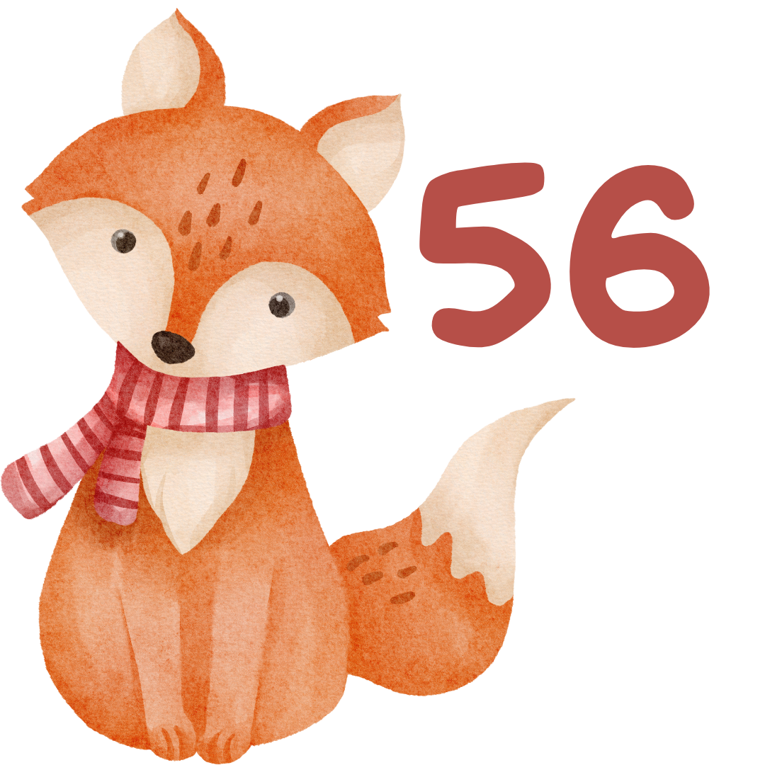 Größenlabel Winterfuchs