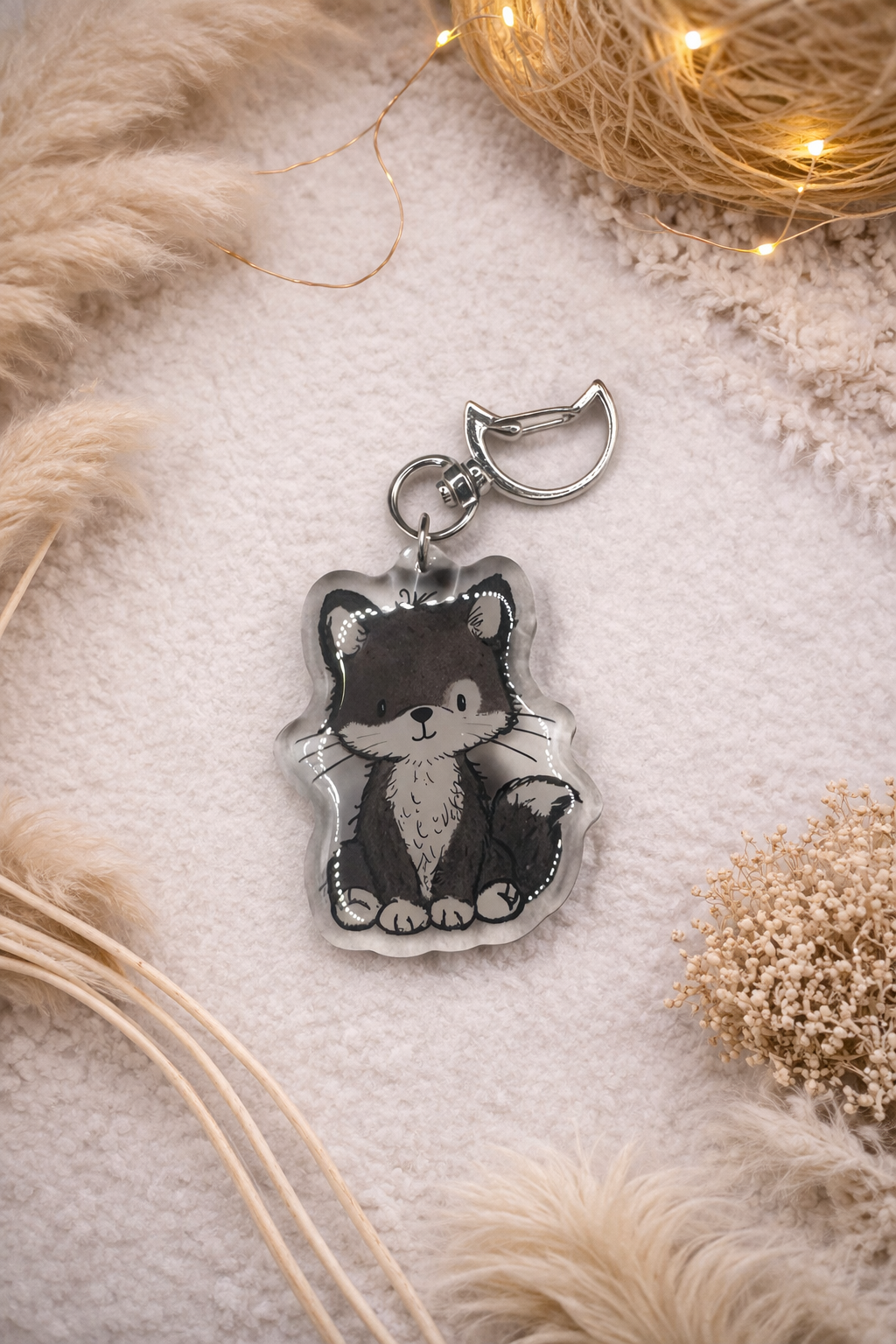 Schlüsselanhänger Wolfi