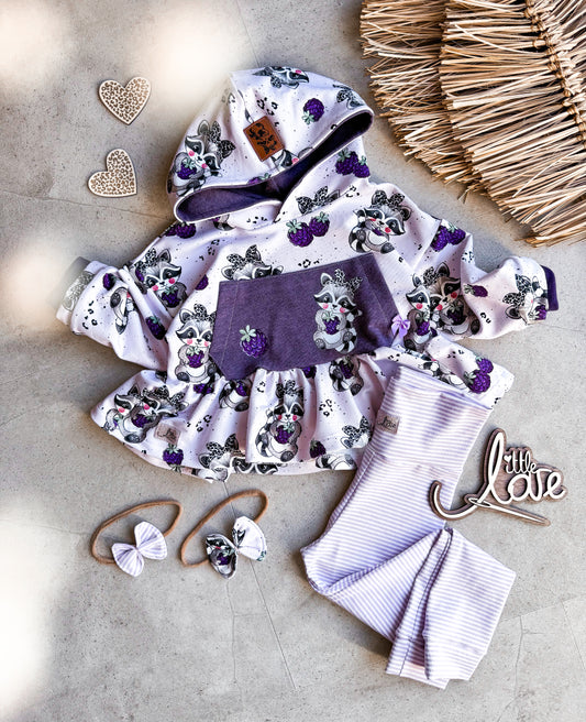 Bio French Terry Waschbärchen