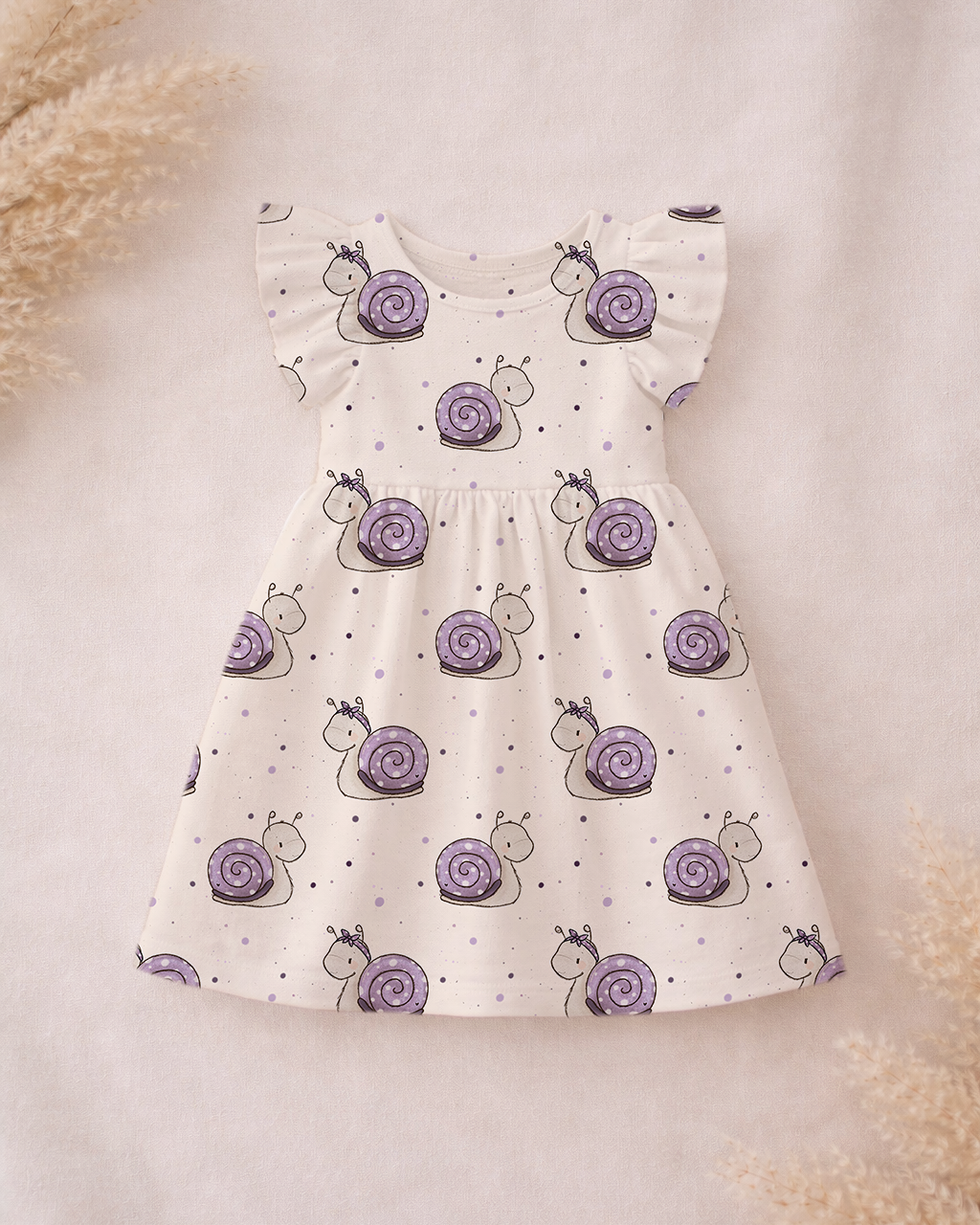 Jersey Schnecke lavendel